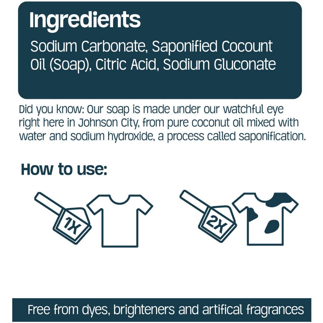 Bulk Unscented Laundry Powder - Frequency Fillery