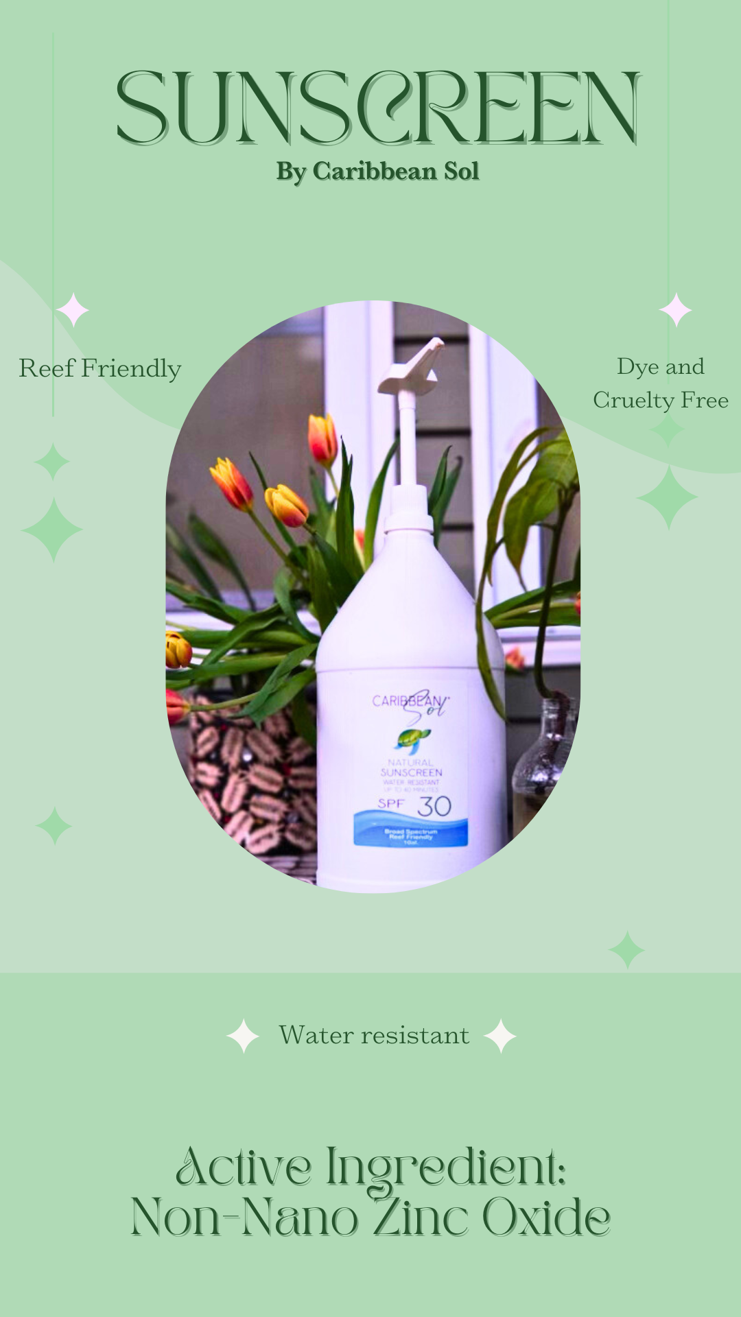 SPF 30 Caribbean Sol Sunscreen - Frequency Fillery