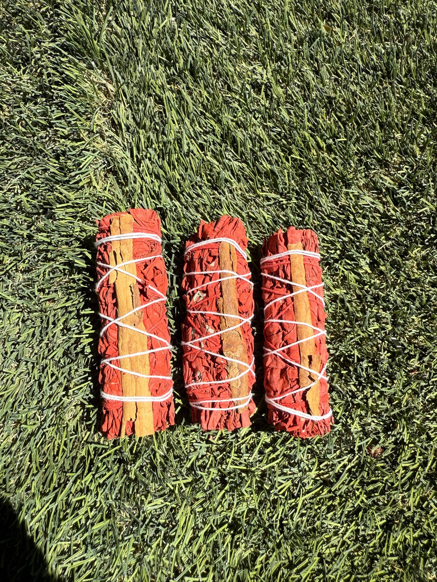 Dragons Blood with Cinnamon White Sage Bundles