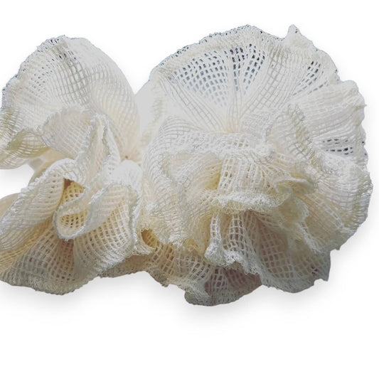 Organic Cotton Shower Pouf - Frequency Fillery