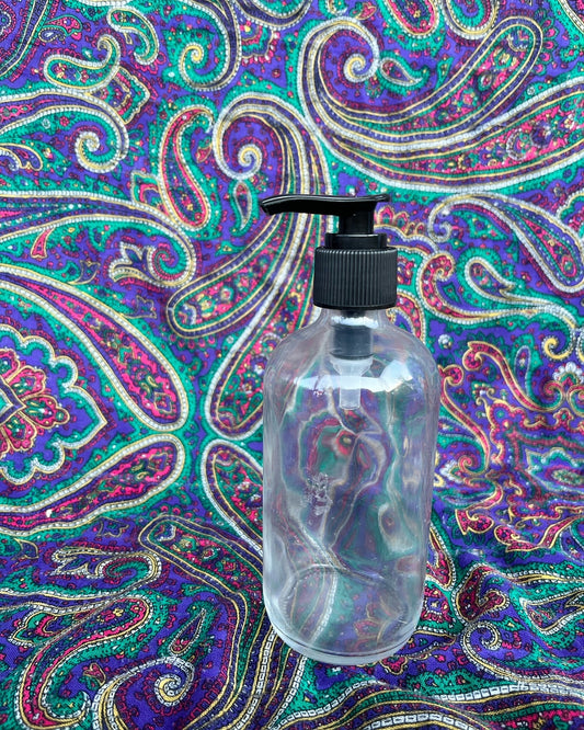 8 oz glass bottle - Frequency Fillery