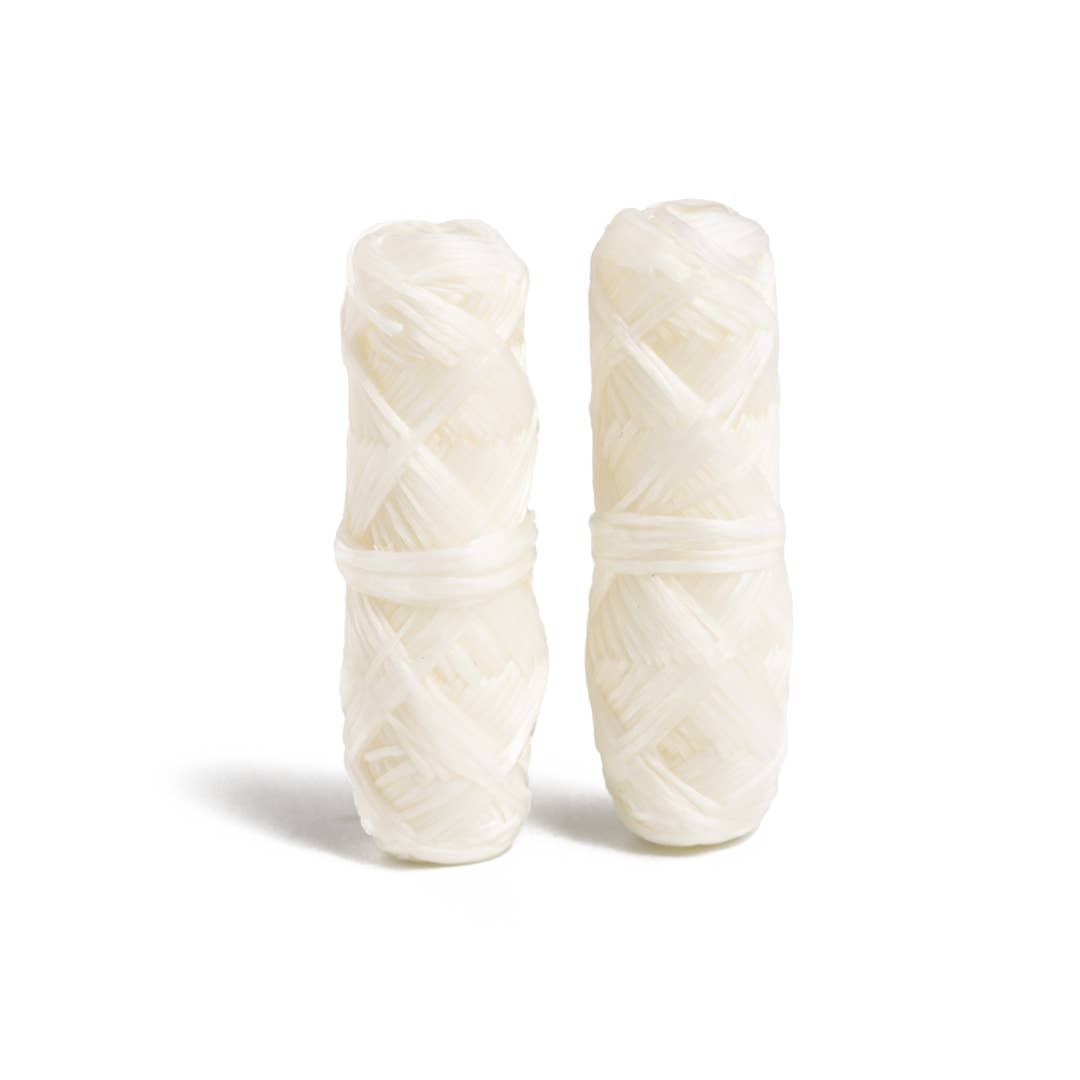 Bamboo Dental Floss Bundle (Glass Jar + 2 Refills) - Frequency Fillery