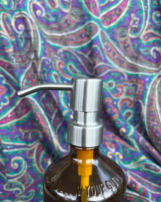 14 oz Amber Glass Bottle - Frequency Fillery