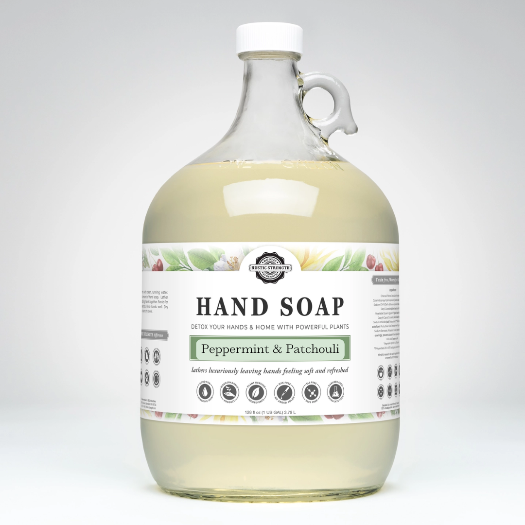 Peppermint Patchouli Hand Soap - Frequency Fillery