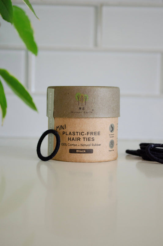 Mini Plastic-Free Hair Ties