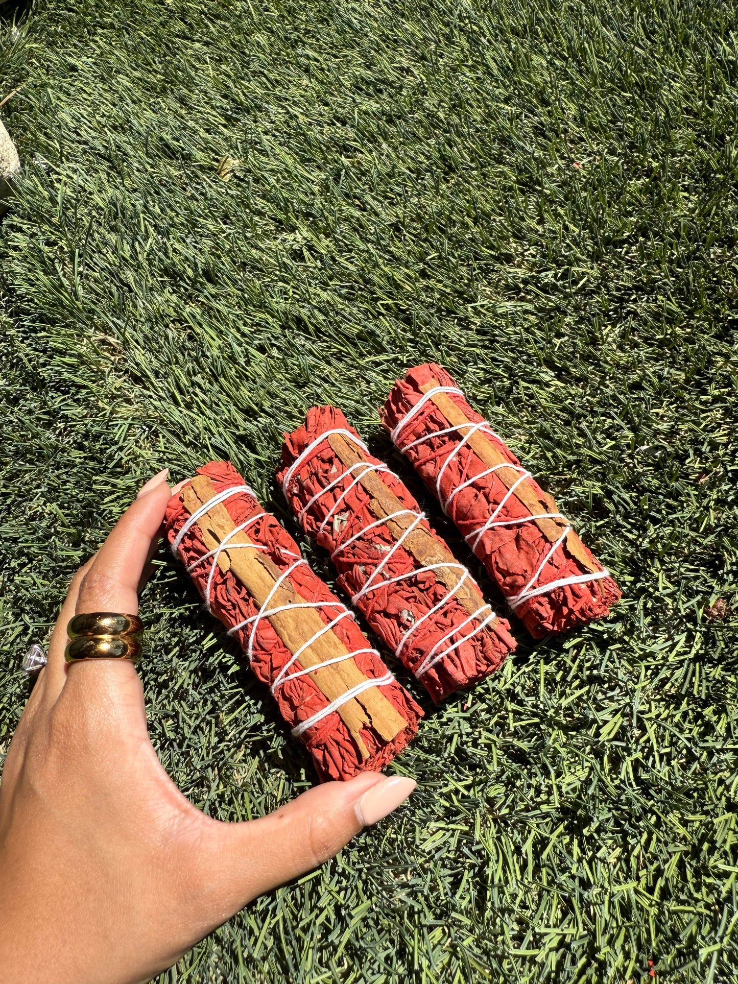 Dragons Blood with Cinnamon White Sage Bundles