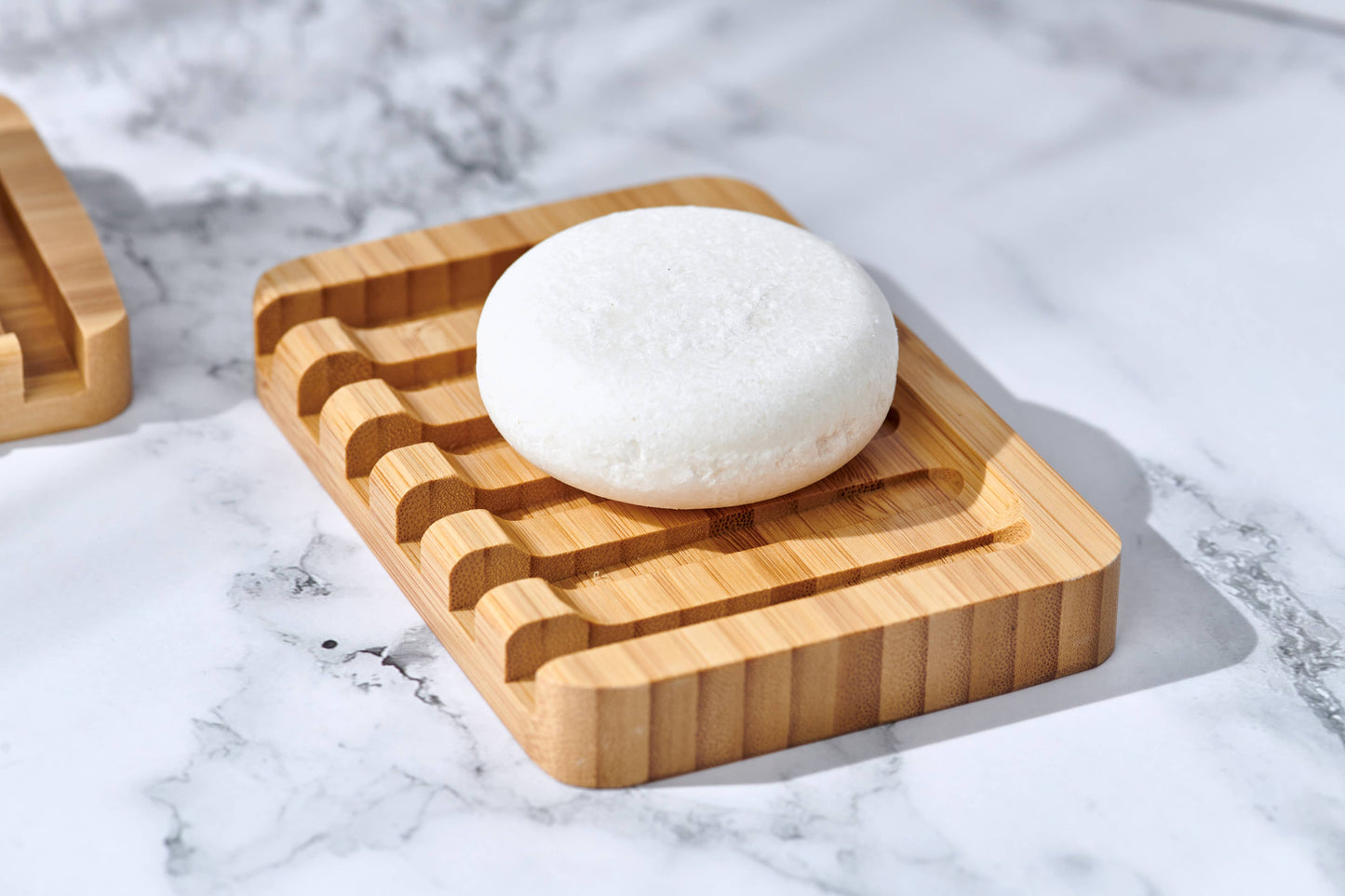 Bamboo Waterfall Self-Draining Soap Dish - Frequency Fillery