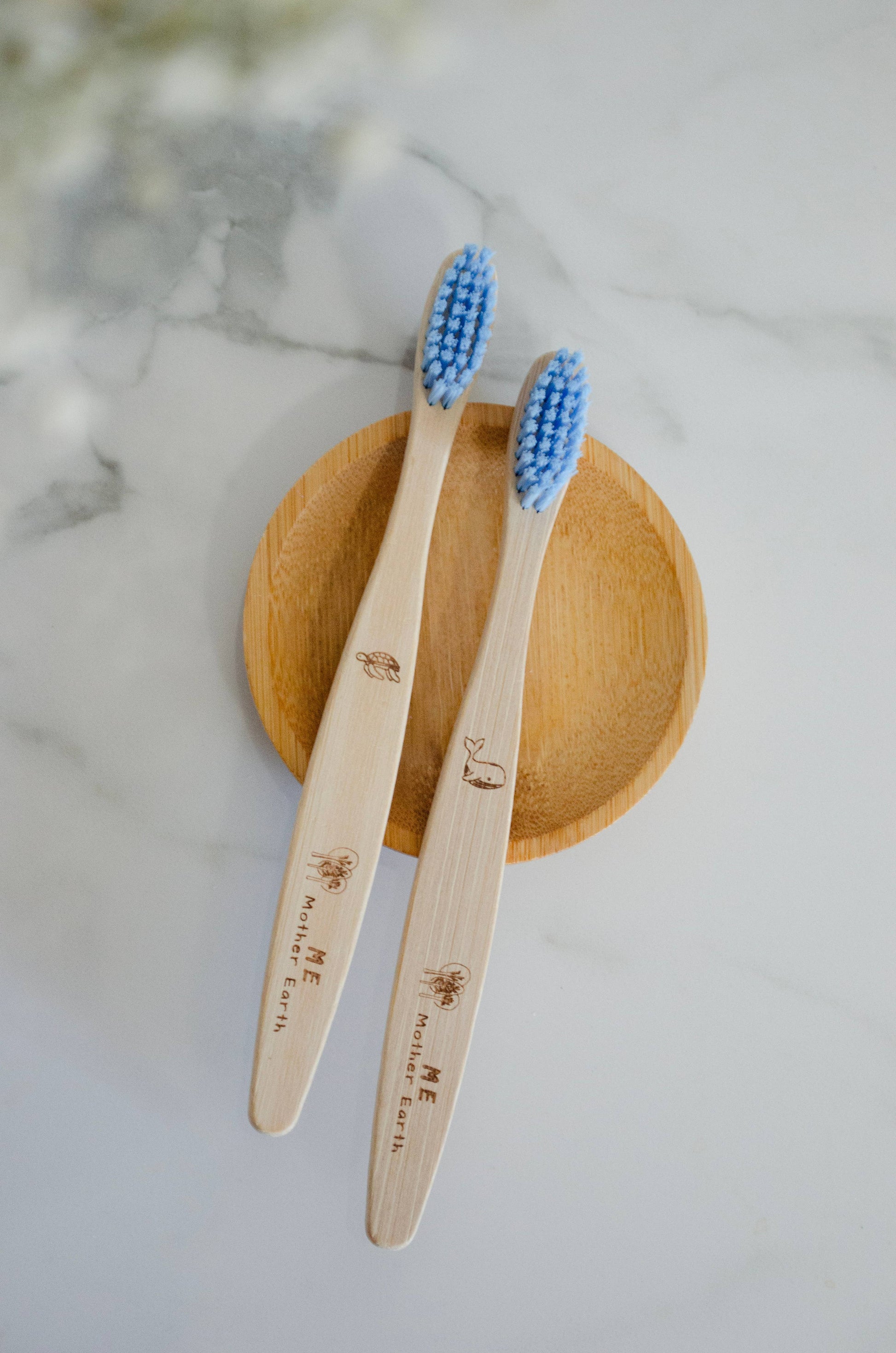 Bamboo Toothbrush for Kids - Compostable - Frequency Fillery