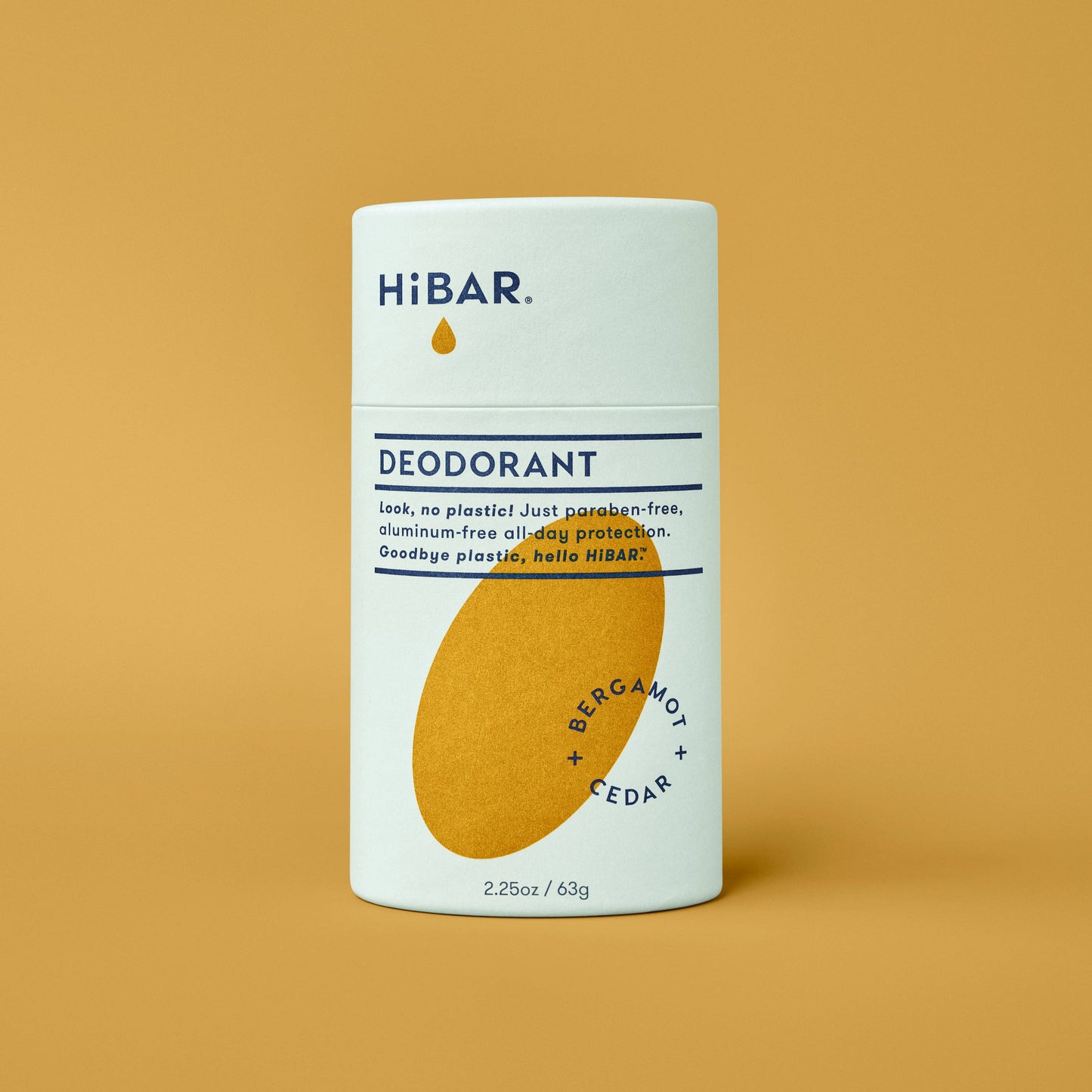 HiBAR Deodorant Bergamot + Cedar