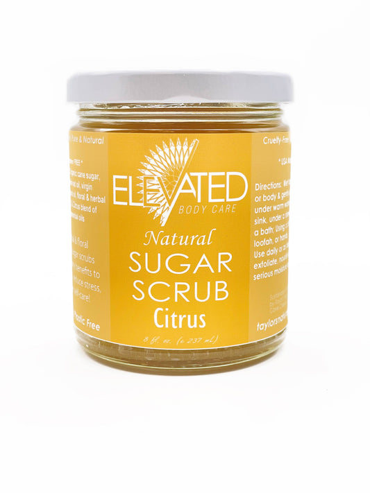Citrus Sugar Scrub (Prefilled Jar)