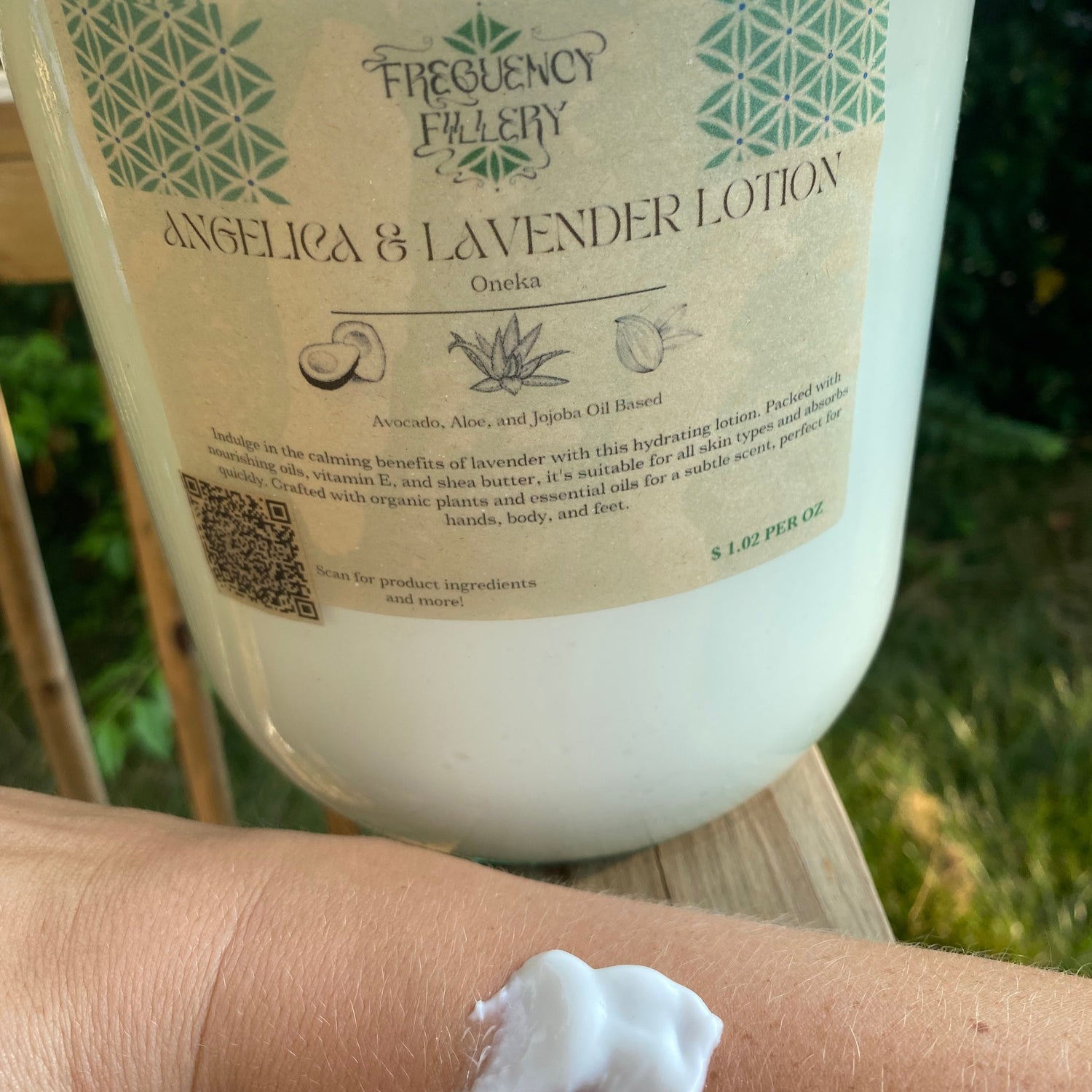 Angelica & Lavender Nourishing Body Lotion - Frequency Fillery
