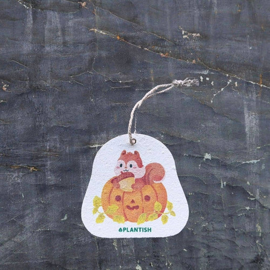 Pop Up Sponge: Pumpkin and Squirrel